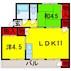 八幡宿駅 車移動16分  5km 5階の物件間取画像